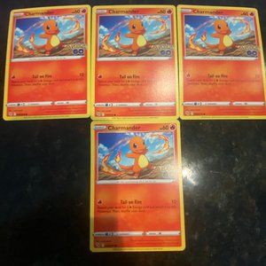 lot of 4 charmander's basic